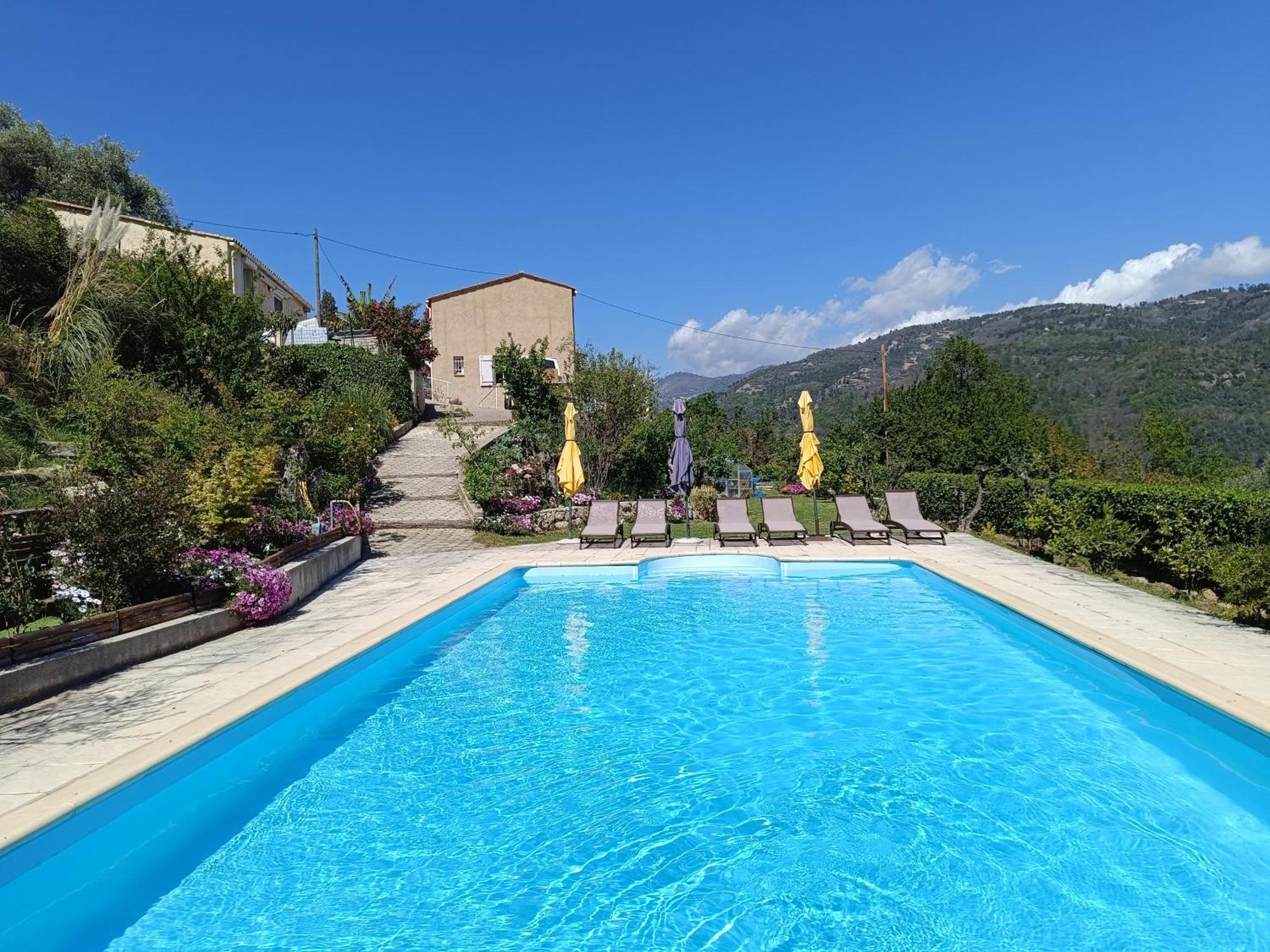 Studio Le Romantique A 20 Kms De Nice Bendéjun Exterior foto